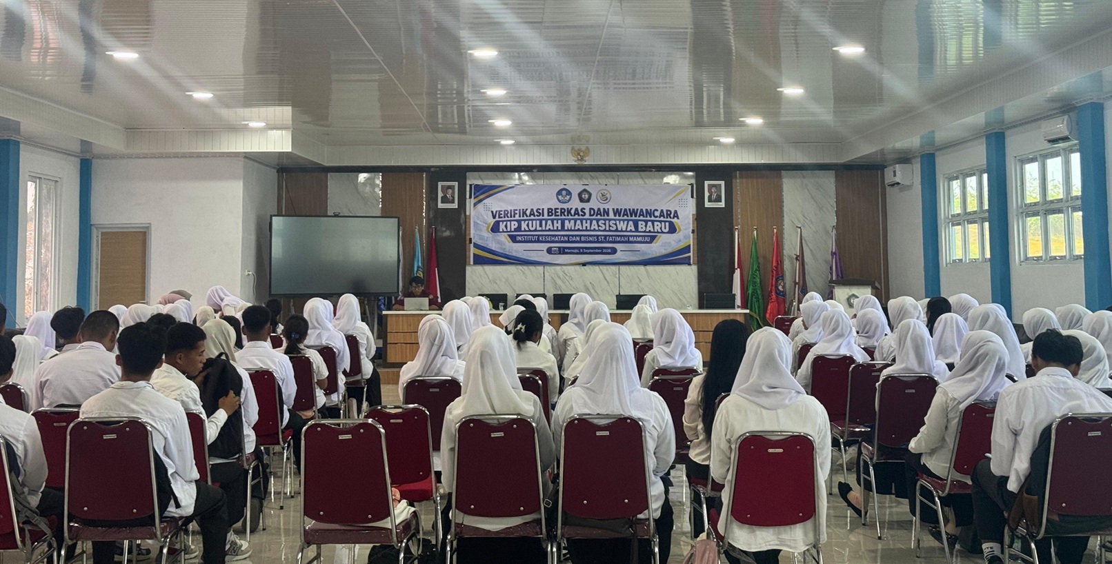 192 Mahasiswa IKB St. Fatimah Mamuju Jalani Verifikasi dan Wawancara KIP Kuliah 2026