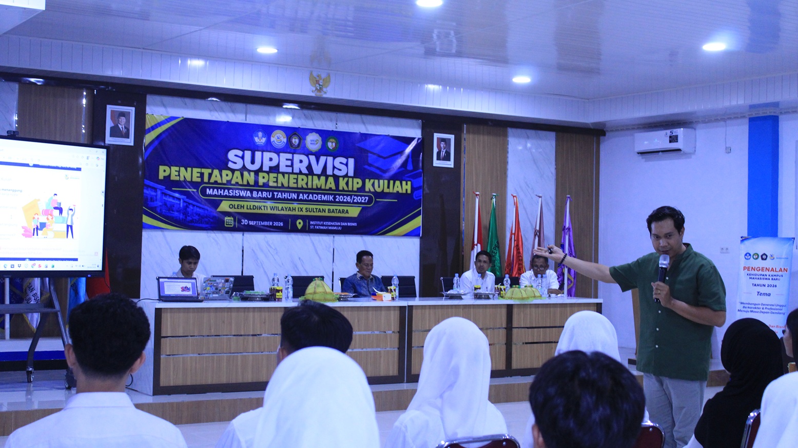 LLDIKTI Wilayah IX Supervisi Penetapan Penerima KIP Kuliah Tahun 2026 di IKB St. Fatimah Mamuju