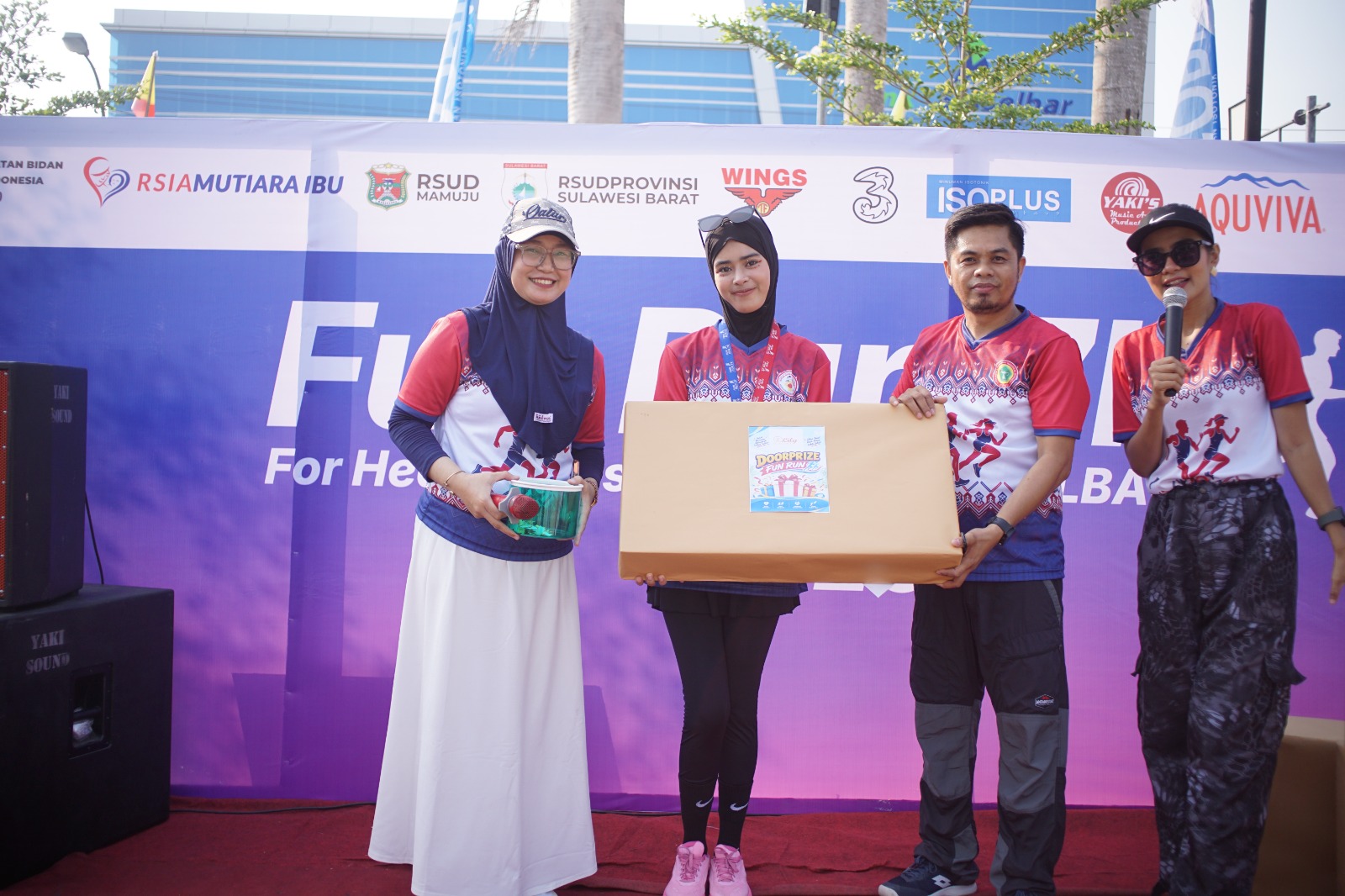 Mahasiswa IKB St. Fatimah Raih Hadiah Utama Fun Run 7K PPNI dan IBI