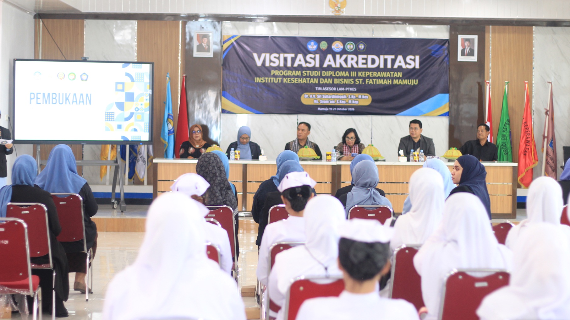 IKB St. Fatimah Mamuju Jalani Visitasi Akreditasi Program Studi DIII Keperawatan oleh LAM-PTKes